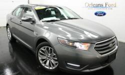 ***NAVIGATION***, ***LIMITED***, ***HEATED COOLED FRONT SEATS***, ***LEATHER***, ***DAYTIME RUNNING LIGHTS***, and ***REVERSE SENSING***. Like new. There are used cars, and then there are cars like this well-taken care of 2014 Ford Taurus. This luxury