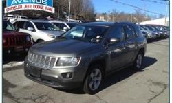 JEEP CERTIFICATION INCLUDED!! NO HIDDEN FEES!! CLEAN CARFAX!! ONE OWNER!! LOW MILEAGE!! Central Avenue Chrysler is pleased to be currently offering this 2014 Jeep Compass Latitude with 25,232 miles. This beautiful Mineral Gray Metallic Clearcoat Compass