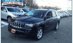JEEP CERTIFICATION INCLUDED!! NO HIDDEN FEES!! FACTORY WARRANTY!! LOW MILEAGE!! ONE OWNER!!CLEAN CARFAX!! Central Avenue Chrysler has a wide selection of exceptional pre-owned vehicles to choose from, including this 2014 Jeep Compass. This beautiful