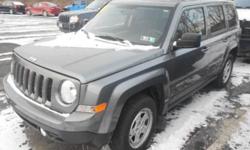 ***CLEAN VEHICLE HISTORY REPORT***, ***ONE OWNER***, and ***PRICE REDUCED***. Patriot Sport, 4WD, Gray, and Cloth. Don't wait another minute! There is no better time than now to buy this attractive 2014 Jeep Patriot. This Jeep Patriot has a great cockpit