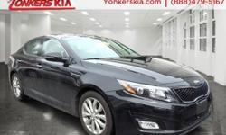 2014 KIA Optima EX** Fully loaded with Navigation, UVO, rear camera, leather, sunroof, infintiy sound system, heated seats, bluetooth, satellite radio and so much more.Yonkers Kia is the largest volume Kia dealership in the Tri-State area. We've achieved