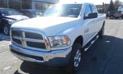 4WD. Delivers straight up traction control. Does a great balancing act. This stunning 2014 Dodge Ram 2500 is the rare family vehicle you have been looking for. Load this Ram 2500 down with passengers, cargo, whatever! This truck's cavernous space will