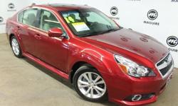 To learn more about the vehicle, please follow this link:
http://used-auto-4-sale.com/108507379.html
Discerning drivers will appreciate the 2014 Subaru Legacy! A comfortable ride in a go-anywhere vehicle! Top features include leather upholstery, front