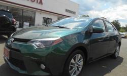 2014 TOYOTA COROLLA LE ECO - EXTERIOR GREEN - INTERIOR GRAY - ALLOY WHEELS - FOG LIGHTS - BACK UP CAMERA - HANDS-FREE PHONE CAPABILITY - 40 MPG HWY - ONE OWNER - CLEAN CARFAX - CERTIFIED
Our Location is: Interstate Toyota Scion - 411 Route 59, Monsey, NY,
