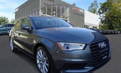 AUDI CERTIFIED PRE-OWNED, One Owner, Carfax Certified 2015 Audi A3 Quattro with the following options, Premium Plus Package, Navigation Plus Package with Voice Control, Audi Connect Online Services, Driver Information System, Bang & Olufsen Premium Sound