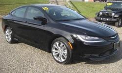 ***CLEAN VEHICLE HISTORY REPORT***, ***ONE OWNER***, ***PRICE REDUCED***, and OWNERS DEMO, DEALER MAINTAINED. 200 S, AWD, Black, and Leather. This 2015 200 is for Chrysler enthusiasts looking high and low for that rare gem. You'll have to move heaven and