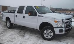 ***CLEAN VEHICLE HISTORY REPORT***, ***ONE OWNER***, and ***PRICE REDUCED***. F-250 SuperDuty XL, 4D Crew Cab, 6.2L V8 EFI SOHC 16V Flex Fuel, TorqShift 6-Speed Automatic, 4WD, and White. This 2015 F-250SD is for Ford nuts looking the world over for that
