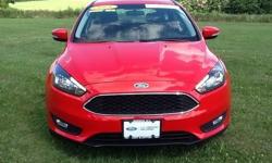 To learn more about the vehicle, please follow this link:
http://used-auto-4-sale.com/108681860.html
Ford Certified! 2015 Ford Focus SE in Race Red, Bluetooth for Phone and Audio Streaming, 36 Miles Per Gallon! Leather Interior, AM/FM CD/MP3 Player with