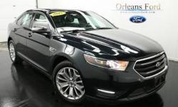 ***LIMITED***, ***HEATED COOLED LEATHER***, ***REMOTE START***, ***SYNC***, ***CLEAN ONE OWNER CARFAX***, and ***SIRIUS RADIO***. Are you still driving around that old thing? Come on down today and get into this great 2015 Ford Taurus! This is the right