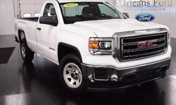 To learn more about the vehicle, please follow this link:
http://used-auto-4-sale.com/108678474.html
*WORK TRUCK*, *PRICED TO SELL*, *8 BOX, *CLEAN CARFAX*, and *GMC TOUGH*. Stout! Has a loyal following for a reason. This 2015 Sierra 1500 is for GMC