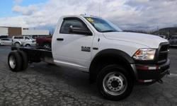 To learn more about the vehicle, please follow this link:
http://used-auto-4-sale.com/105573775.html
***CLEAN VEHICLE HISTORY REPORT***, ***ONE OWNER***, and ***PRICE REDUCED***. Ram 5500HD Tradesman, 6.4L V8, 6-Speed Automatic, 4WD, and White. Stop