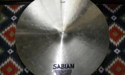 This is a beautiful cymbal. It's from the mid 1980s, before Sabian began marking the AA's and the HH's as such. It is in near perfect condition. It's thin, low pitched. A perfect crash and of course you can ride it as well.