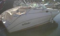 For more details visit: http://www.BoatsFSBO.com/97023 Please contact boat owner Paul at 201-693-2910. For Sale. Great Family/Cruising/Fishing Boat. 2002 Rinker 24 ft Fiesta Vee Cruiser. Boat has been well/marina maintained, clean and just had a full