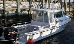 Please contact the owner directly @ 631-921-5181 or [email removed]omical 4pack charterboat or easy to maintain private fishing boat HALFTIME (presently doing inshore/offshore fishing and diving charters) Hull: 2009 SteigerCraft 26' with 8.5' beam