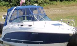 Please call boat owner Len at 315-676-3689.
Original Owner, only used in Fresh Water, Garmin GPS/MAP 535s with Depth finder, VHF Radio, new 2011 AM/FM Stereo & CD/MP3 jack with upgraded Marine JL Audio speakers w/subwoofer and Clarion Amplifier, Twin