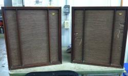 These speakers came from China in the 1960's when my friend was serving overseas. They are wharfdale speakers distributed by The Radio People Ltd. I am asking $175 or make me an offer. No trades please. Call/text Jake at 955-5882. Thanks for the interest.