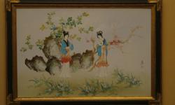 Beautiful Chinese Asian Art.
Large on is 41 inch L X29 inch H $175.00
Smaller is 21 inch H X 17 inch L $75.00
Call