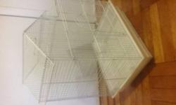 2 Large Cages for small birds such as finches, canaries, and parakeets! If interested send us a message and we shall respond shortly!