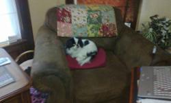 I HAVE 2 LIVING ROOM CHAIR WITH FOOT STOOL FOR SALE FOR BOTH I LIKE 150for both ....IF INTEREST PLEASE CALL 783-0511 THANKS