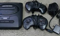 I am selling 2 Sega Genesis systems with 3 paddles 7 games the cords such as plug in cords and the tv hook ups are missing I am asking $40 for all it needs to be gone asap they do work just need power cords and tv hook ups if intrested email me or text me