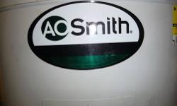 2 units for sale
best offer This is a ( electric )-- brand name A O Smith hot water heater 40 gallon model
number 6- 120 approximately three-month-old. They ran a natural gas line down my road and I hooked up the natural to my house and I bought a
