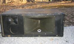 JBL Cabaret style horns
2) JBL 2445J Drivers with bell housing and cabinet
and this cabinet also has JBL 2404H Drivers inside.
$300.00
Call Brian 845-344-3632
Mixer Mixing Microphones sound equipment rack Yamaha Power Amplifier
fender audio guitar bass