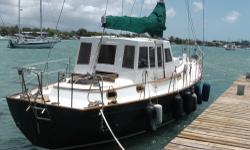 Call Boat Owner Ramon 787-824-1501. DESCRIPTION: TYPE- Cutter Rig Pilothouse Sailboat (Rigged as Sloop at present time) A mahogany and fiber glassed plywood custom built Pilothouse was installed in 1989. REGISTRY- State Registry in Puerto Rico numbered PR