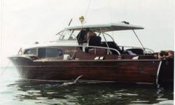 Contact the owner Ernest 585-802-9700 or [email removed].
This boat is a big part of the 1000 Islands history. Originally owned by the Edgewood Resort in Alex Bay used during the Adventure Town era. Was named "Miss Adventure" and still is today. Fully