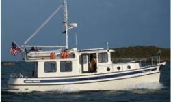 For more details visit: http://www.BoatsFSBO.com/97997 Please contact boat owner Joan at 315-559-6728.2002 37 Nordic Tug,Sawdust is a well maintained, one owner boat, perfect for long distance cruising and living-aboard. Powered by a Cummins 330. A brief