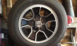 I HAVE 4 CONTINENTAL TIRES (GT 8000). P225/60R 15 M+S IN GOOD SHAPE.
RIMS ARE OFF A 80'S MONTE CARLO SS. THEY ALSO ARE IN GOOD SHAPE.
LOOK @ PIC'S I POSTED. SAW SOME ON EBAY FOR $500.00.
CALL OR TEXT JIM @ (315) 836-5952.
THANKS FOR LOOKING.
CASH ONLY. NO