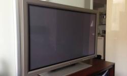 A 42-inch Norcent Plasma TV from 2003. Still works. Barely used. Great condition. HDTV ready so you need an HD converter. No speakers so you need an audio system. I live in Flatiron so you'll need to come pick this up.