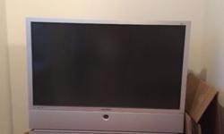 Samsung 43 Inch TV and the TV stand for Sale for $300 or best offer (amazon price $400). Located for pick up on the upper west side.
http://www.amazon.com/Samsung-HLN4365W-Widescreen-Projection-Technology/dp/B00009EFRC