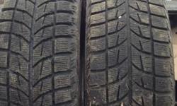 4 Blizzak 195/65R15 91R Snow Tires - Slightly Used and in Very Good Condition - Bought a new car and they won't fit - For more information please email contact info via link above