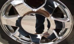 4 cadillac escalade wheels willalso fit chevy 1500 and chevy suburban.
FREE TIRES ON RIMS SOME TREAD!
HUBCAPNWHEEL.NET