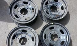 4 Ford 17" Steel Rims 8 lug
Very good condition.
Call 585-490-0392