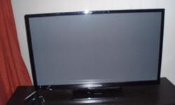 Rarely used Samsung 51" PN51E450 700p 600Hz plasma HDTV black 2012 model. TV without stand (Width x Height x Depth): 46.7'' x 27.6'' x 2.2'', TV with stand (Width x Height x Depth): 46.7'' x 30.8'' x 9.3''. Will not be able to deliver and will need pickup