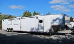 We are selling our 52FT Horton trailer that we are the second owners of. The first owner was Paul Tuttle from Orange County Choppers. The trailer was used by OCC to bring bikes for display at different events. We used it our F2000 Championship Series team