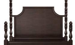 Postobello Home Collection by Drexel Heritage 6-pc Bedroom Set Includes : Byron Bed (King Size) 81"H x 83"W x 88" D Note: To Have Short Posts on Footboard Tall Posts Can Be Removed; (2) Nights Stands 32"H x 28"W x 19"D with (1) Drawer and (2) Shelves per