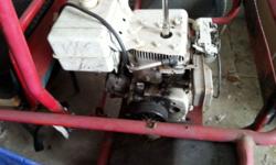 I have a strong 7hp techemseh horizontal engine motor for sale. This has been on a go kart and ran strong. After sitting for the winter it does not want to start by itself. I think it's either the needle or the float. If i spray gas into the butterfly of