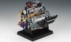 $35.00! 84029 Liberty Classics Ford Top Fuel Dragster Engine 1/6 size replica 1967 Engine. Features Supercharged 427 Ford SOHC 8,000 horsepower drag racing engine, Highly detailed GMC blower case includes real compression springs and bolts that can be