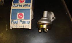 AC fuel Pump 713 Cadillac
Correct for 58-62 Cadillac. New Still in original AC box
$15.00