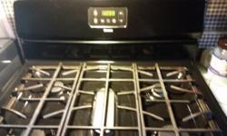 Kenmore black gas range with 5th burner for griddle. Working condition, currently connected to propane gas.
Call 232-3774