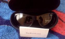 I have all black pair of Ralph Lauren sunglasses. Never wore and still in the box. If your eyes are sensitive to the sun these will be a great pair of glasses for u. 100% u.v. protection. Email if you are intrested. Make an offer.