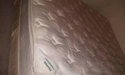 Pillow-Top Queen Matress--almost new. Soft, yet firm and very comfortable. From a smoke- and pet-free home. Includes Box spring. $200 or best offer.
Bed frame available for an additional $20.
Email or call 813-843-7749.