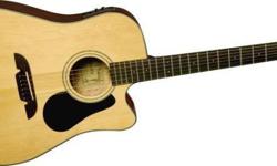 The cutaway Alvarez RD4102C Regent Acoustic-Electric offers superior projection, tone, and integrated electronics in a value-priced dreadnought guitar. Alvarez starts the Regent guitar with a solid spruce top for warm, balanced tone right out of the box.