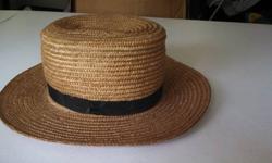 Used Amish straw hat