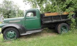 I have a Antique 1947 GMC Truck,all orignal, the box goes up and down,it runs, it's standard. asking $ 5,600.00. or willing to trade with partial payment for the truck, for i am looking for a Subaru Forester in good shape, automatic, clean, awd, at least