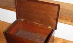 Very Old cherry Dresser Chest /Jewerly Box
Measure About 12"L X 7"H X 9" W
Small chip on the bottom.
Call Tony @ 91488two367zero