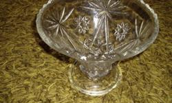 ANTIQUE CUT GLASS FRUIT BOWL LOW PROFILE
CONDITION: VERY GOOD
SIZE 10 Â½? X 3 Â¼?
SHIPPING WEIGHT: 6 LBS