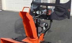 Ariens Deluxe Snow Blower with Tracks, Cab, and all the bells & whistles. This is the king of all snowblowers! It's in great condition and has seen very little use. Well maintained - already has a new oil change and fresh stabilized gas, so you can tuck